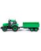 Детска играчка Polesie Progress - Инерционен трактор с ремарке - 3t