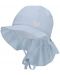 Детска лятна шапка с UV 50+ защита Sterntaler - 45 cm, 6-9 месеца, синя - 1t