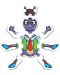 Детска образователна игра Orchard Toys - Сглоби бръмбарче - 4t