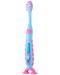 Детска четка за зъби Brush Baby - Floss brush, 3-6 години, асортимент - 3t