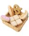 Детски дървен комплект Tender Leaf Toys - Хлебчета в кошница - 1t