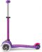 Детска тротинетка Micro - Mini Deluxe LED, Purple Pink - 4t