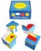 Детски пъзел с кубчета Rex London - Щастливият дъждовен облак - 4t