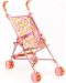 Детска количка за кукли Djeco - Pomea, с цветя - 1t