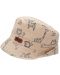 Детска лятна шапка с UV 50+ защита Sterntaler - Животни, 53 cm, 2-4 години, бежова - 2t