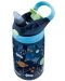 Детска бутилка за вода Contigo Easy Clean - Blueberry Cosmos, 420 ml - 2t