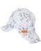 Детска шапка с платка с UV 50+ защита Sterntaler - С животни, 47 cm, 9-12 месеца - 1t