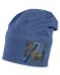 Детска шапка от памучно трико Sterntaler - 51 cm, 18-24 месеца, синя - 1t