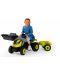 Детски трактор с педали и лопата Smoby Farmer XL - С ремарке, зелен - 2t