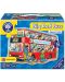 Детски пъзел Orchard Toys - Големият червен автобус, 15 части - 1t