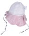Детска шапка с UV 50+ защита Sterntaler - С цветни сърца, 49 cm, 12-18 месеца - 5t