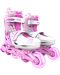 Детски ролери 2 в 1 Yvolution - Neon Combo Skates, размер 30-33, розови - 1t