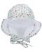 Детска лятна шапка с UV 50+ защита Sterntaler - С пеперудки, 45 cm, 6-9 месеца - 2t