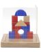 Детска игра с дървени блокове Viga - Изграждане на 3D композиции - 1t