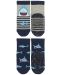 Детски чорапи със силиконова подметка Sterntaler - С акули, 27/28 размер, 4-5 години, 2 чифта - 2t