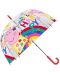 Детски чадър Uwear - Peppa Pig, прозрачен, 48 cm - 1t