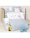 Спален комплект с балдахин Dizain Baby - Пират, 8 части, 60 х 120 - 1t