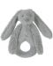 Дрънкалка Happy Horse - Зайчето Richie, светлосива, 18 cm - 1t