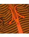  Дрешки за плюшена играчка Budi Basa - Оранжев панталон и суичър за Басик - 3t