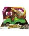 Детска играчка Dragon-I Toys - Динозавър с кола, със звук и светлина - 1t