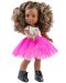 Дрехи за кукла Paola Reina Soy Tú - Рокля с фламинго и розов тюл, 42 cm - 1t