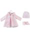 Дрехи за кукла Asi - Розово палтенце за кукла Мария, 43 cm - 1t