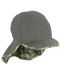 Двулицева шапка с UV 50+ защита Sterntaler - С козирка и платка, 55 cm, 4-6 години - 4t