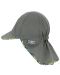 Двулицева шапка с UV 50+ защита Sterntaler - С козирка и платка, 55 cm, 4-6 години - 3t