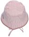 Двулицева шапка с UV 50+ защита Sterntaler - 47 cm, 9-12 месеца, розова - 2t