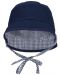 Двулицева детска шапка с UV 50+ защита Sterntaler - 45 cm, 6-9 месеца, тъмносиня - 4t