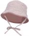 Двулицева шапка с UV 50+ защита Sterntaler - 49 cm, 12-18 месеца, розова - 4t