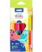 Двувърхи цветни моливи Junior Ultra Dual - 12 броя - 1t