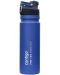 Двустенна бутилка за вода Contigo - Free Flow, Autoseal, 700 ml, Blue Corn - 4t
