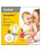 Двойна двуфазна помпа за кърма Medela - Swing Maxi + чашки за кърма - 10t