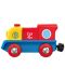 Дървена играчка Hape - Цветен локомотив - 3t
