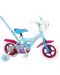 E&L Company Велосипед с родителски контрол и помощни колела, Disney Frozen 2, 10 инча - 1t