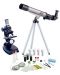 Образователен комплект Edu Toys - Астрономически телескоп и микроскоп - 1t
