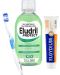 Elgydium & Eludril Комплект - Антикариесна паста и Вода за уста, 75 + 500 ml + Четка за зъби, Soft - 1t