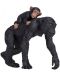 Фигурка Mojo Wildlife - Шимпанзе с бебе - 1t