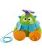Детска играчка за дърпане Fisher Price - Шареното чудовище - 5t
