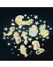 Фосфоресциращи стикери Brainstorm Glow - Звезди и русалки, 43 броя  - 2t
