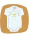 For Babies Боди с камизолка дълъг ръкав - Мишле размер 3-6 месеца - 1t