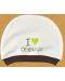 Бебешка шапка с картинка - I love Organic - 1t