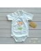 For Babies Боди камизолка с къс ръкав - Слънце размер 1-3 месеца - 1t