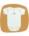 For Babies Боди с прехвърлено рамо - Охлювче Изберете размер 3-6 месеца - 1t