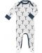 Бебешка цяла пижама с ританки Fresk - Lobster, синя, 0-3 месеца - 1t