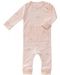 Бебешка цяла пижама Fresk - Rainbow, розова, 6-12 месеца - 1t