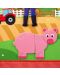 Игрален комплект Bigjigs - Залепи магнитните животни от фермата  - 2t