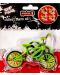 Играчка за пръсти Grip&Trick - Finger BMX Stunt, зелена - 1t