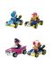 Игрален комплект Mattel Hot Wheels - Супер Марио с кола, 4 броя - 2t